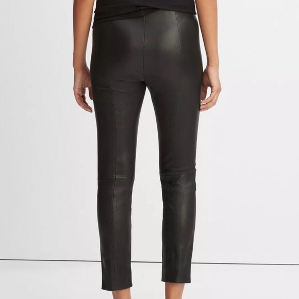 Vince 100% leather leggings